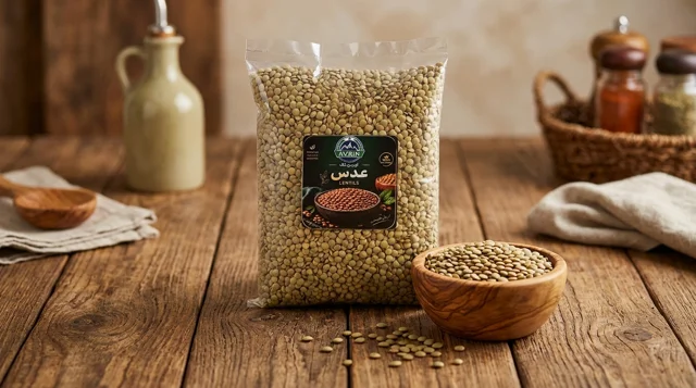 عدس کانادایی درجه یک - ۹۰۰ گرمی (دستچین و سورت‌شده)