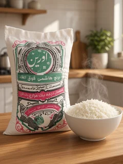 برنج هاشمی گیلان فوق اعلاء اورین  – ۱۰۰٪ ایرانی و سفارشی